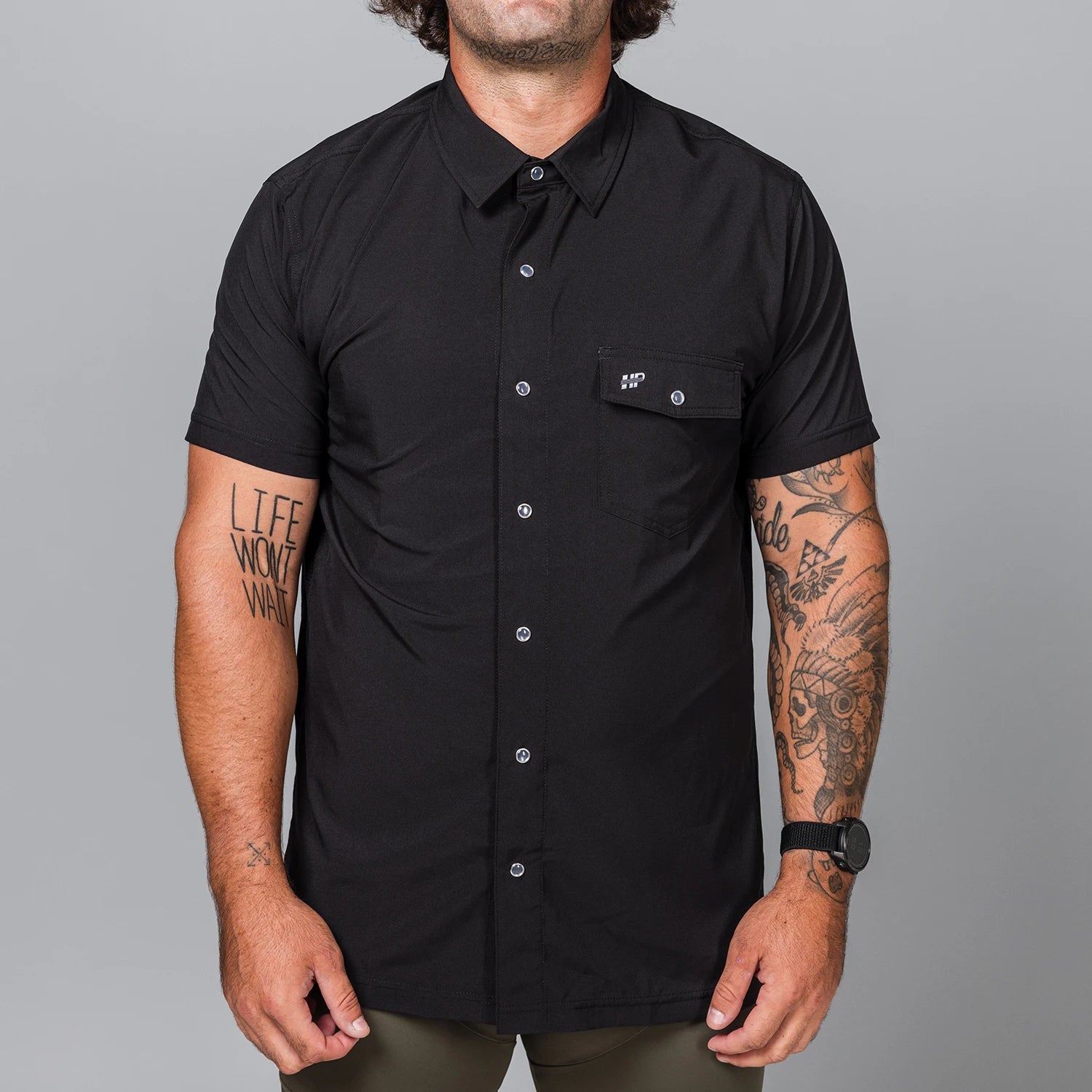 Onyx Button-Up