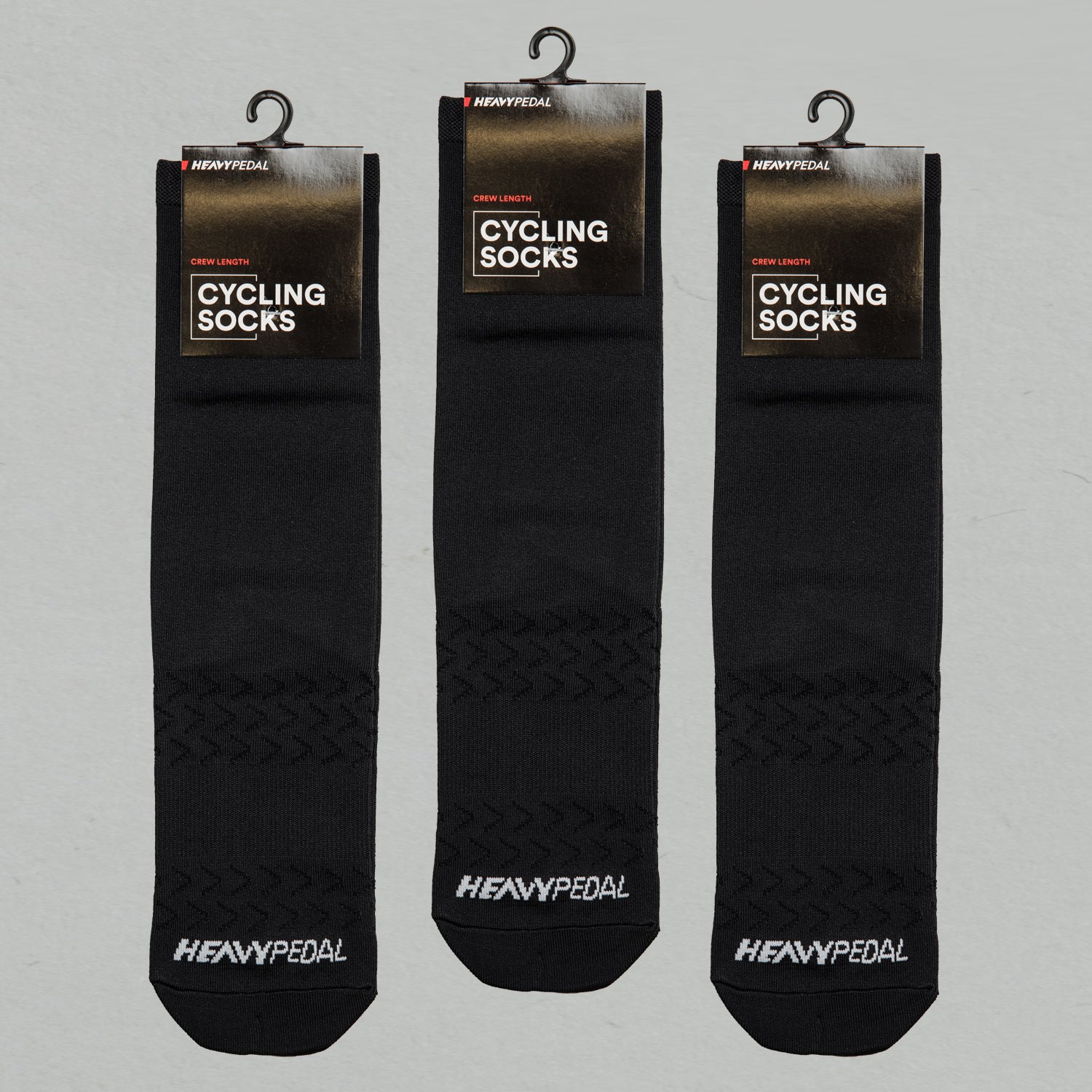 Stealth Black Socks 3 Pack
