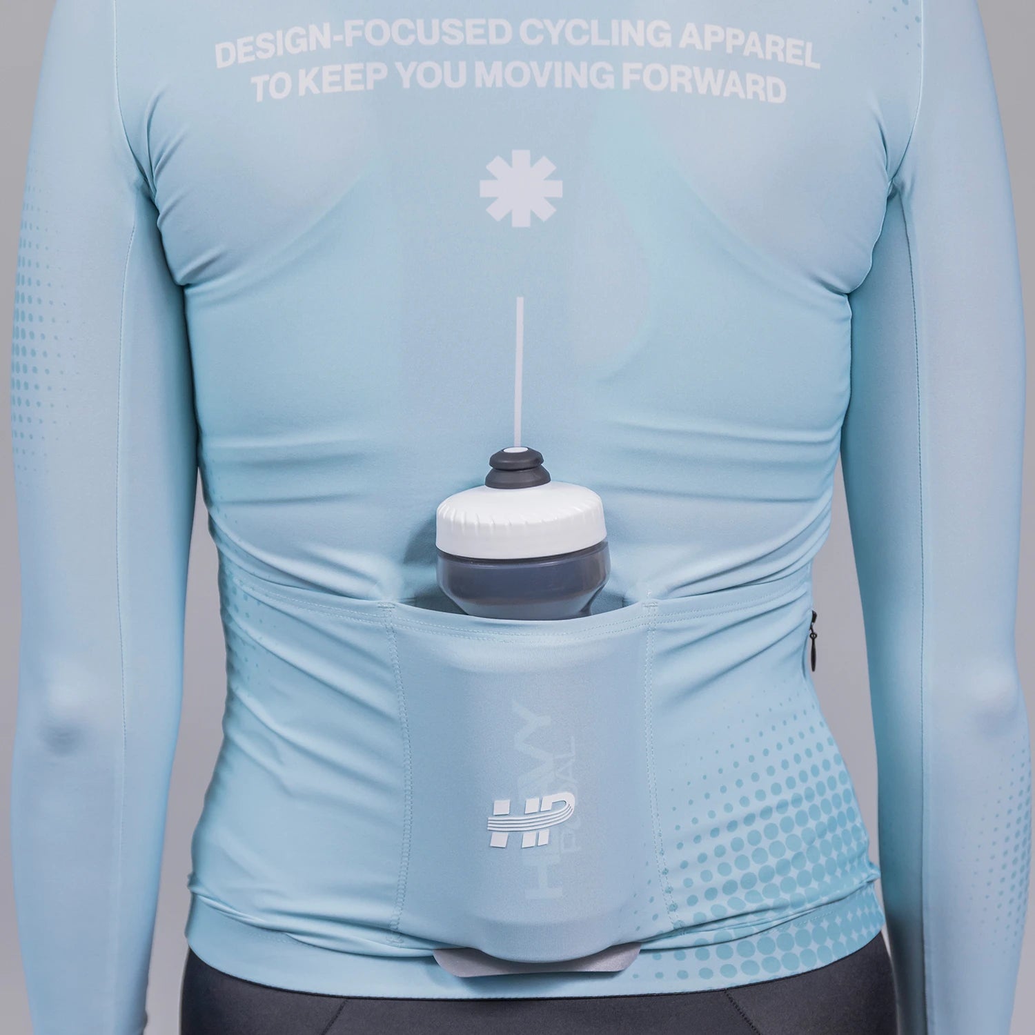 Tonal Celeste Women's Long Sleeve Blox Jersey