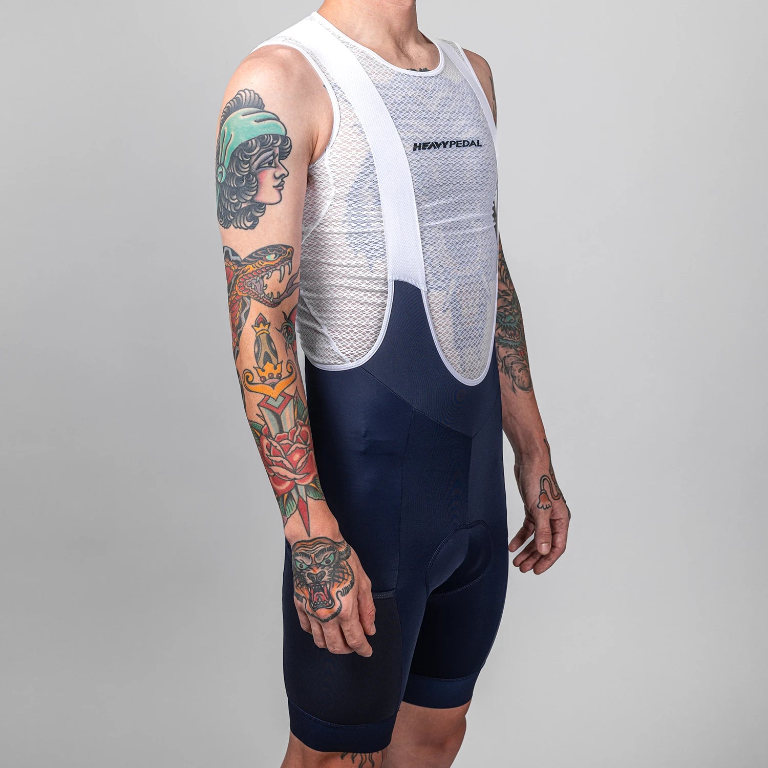 Navy Men's Cargo Blox Bib