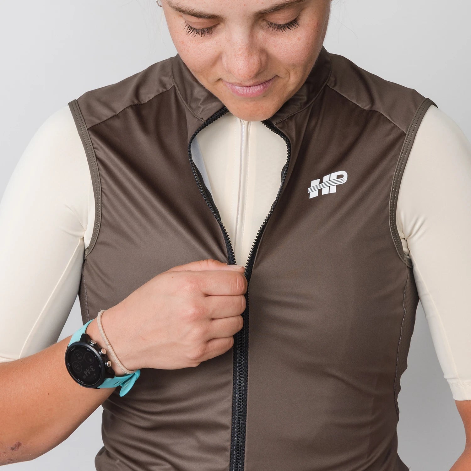 Olive Vest - Unisex Cycling Wind Vest – THE HEAVY PEDAL