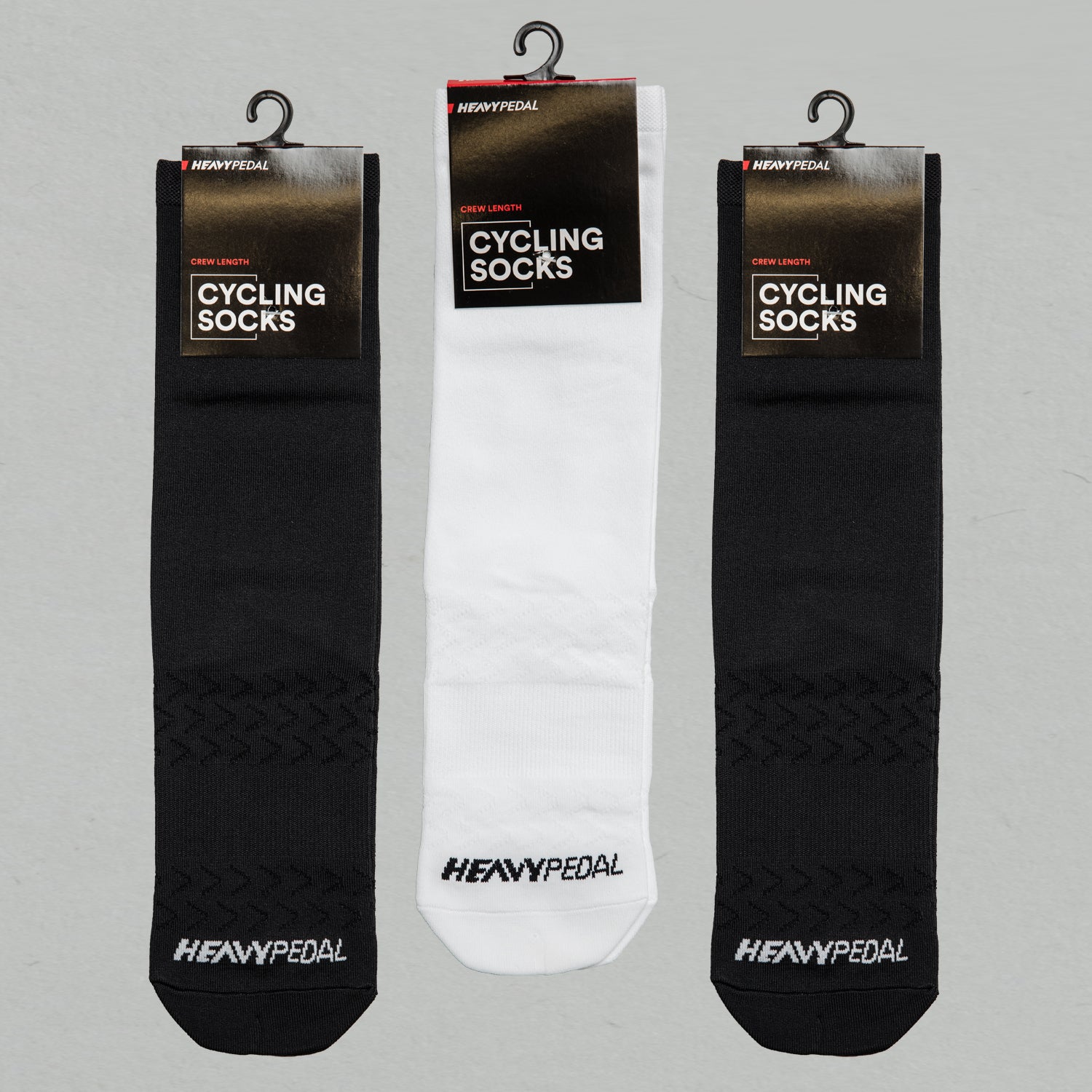 Stealth Black/White Socks 3 Pack Mix
