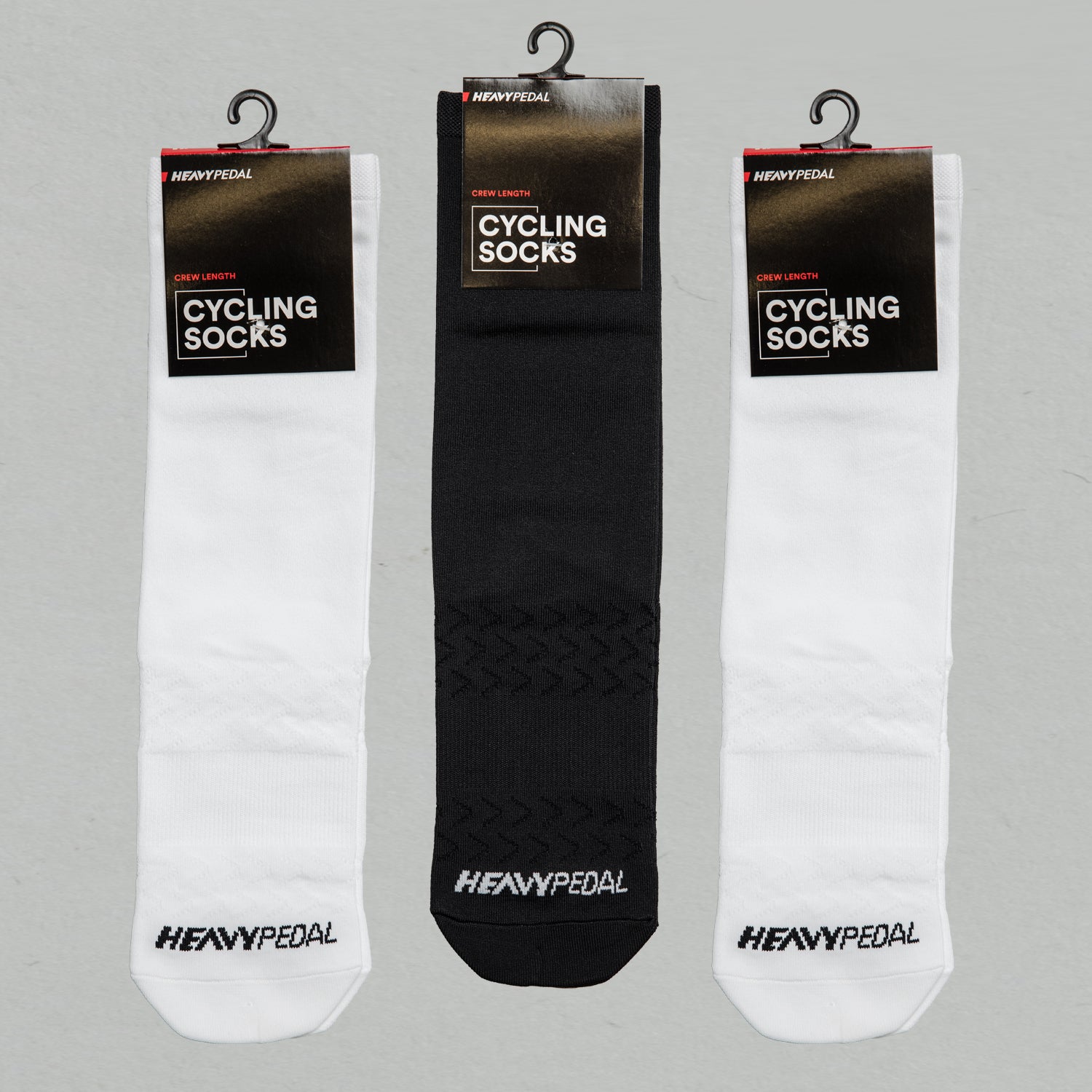 Stealth White/Black Socks 3 Pack Mix