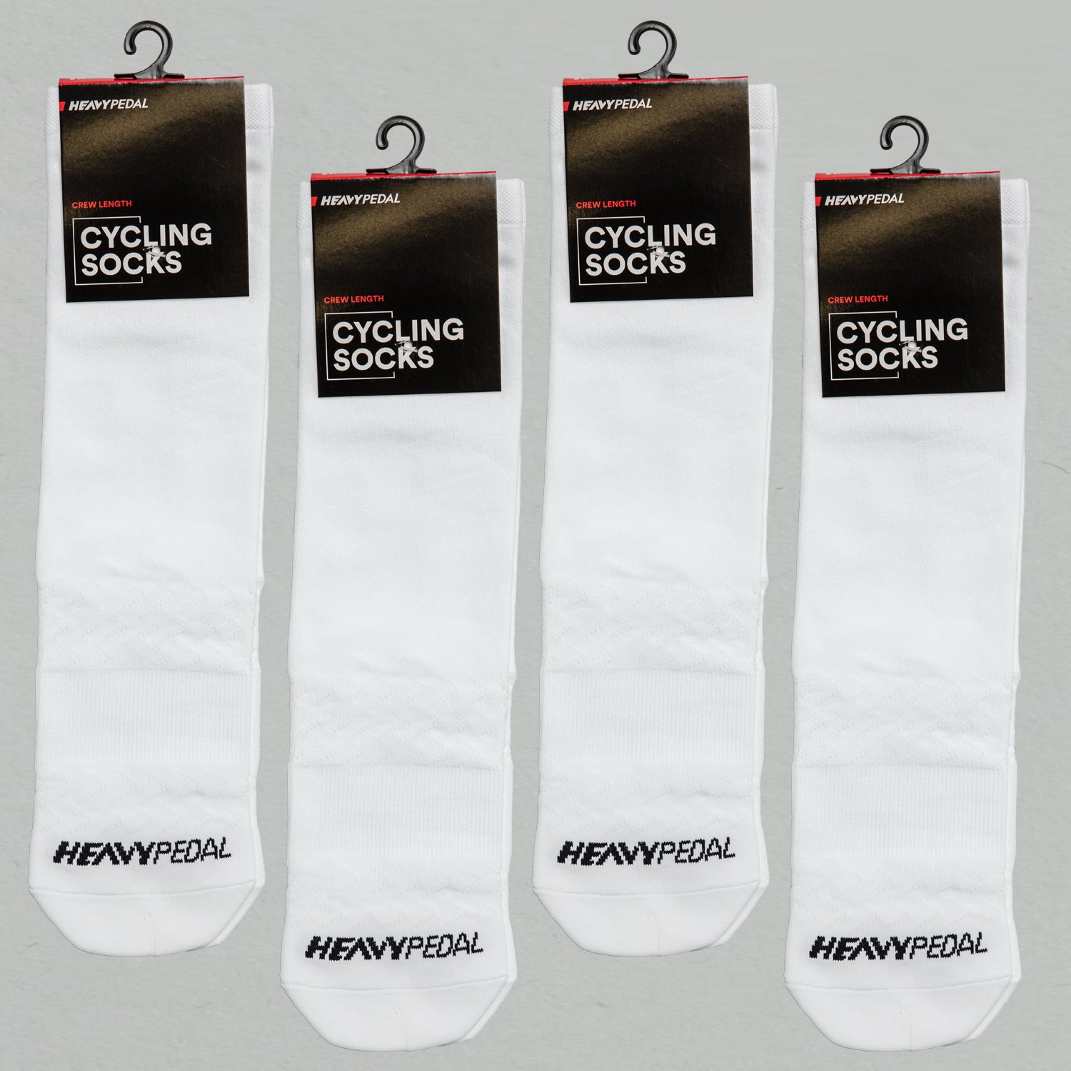 Stealth White Socks 4 Pack