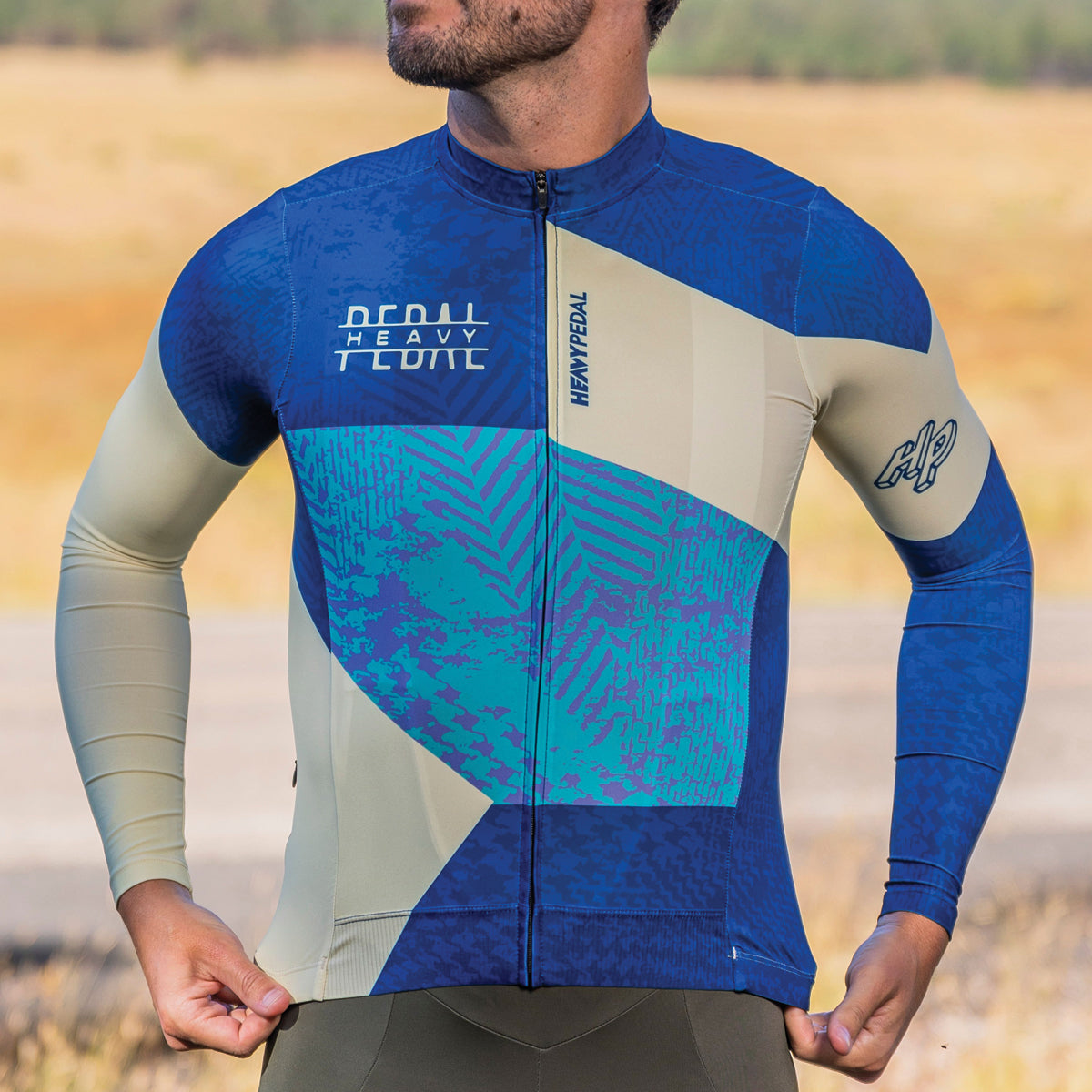 The Heavy Pedal Blossom BLOX Men's Jersey