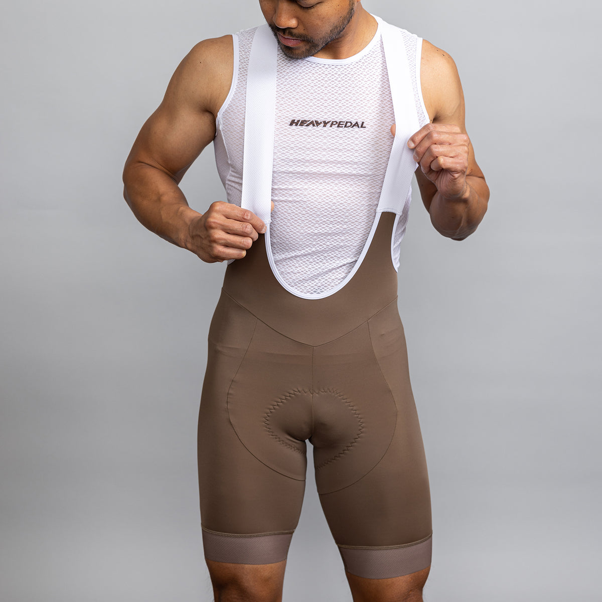 Coffee Bib - Men's Cycling Bib – THE HEAVY PEDAL